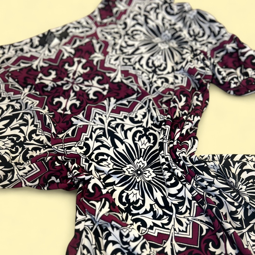 Alfani Women’s Geometric Print Blouse